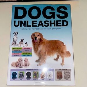 Dogs Unleashed Informational Hardcover Book